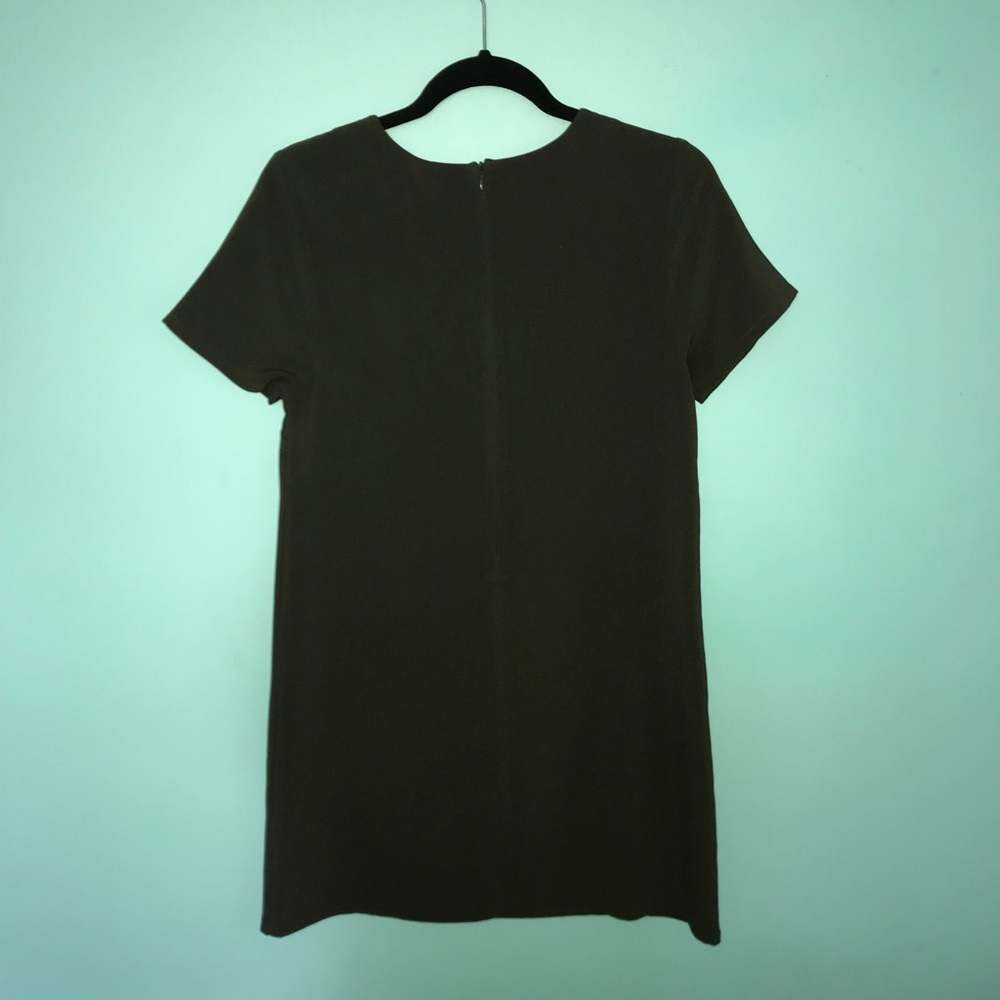 Olive Work Dress - Picture 2 of 5